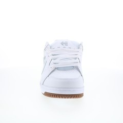 Etnies Faze 4101000537105 Mens White Suede Skate Inspired Sneakers Shoes
