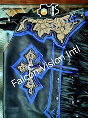 Rodeo Leather Bull Riding Chaps | Western Cowboy Rodeo Gear – Custom Design