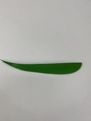 50 PACK TrueFlight 5″ Inch Archery Feathers Right Wing Parabolic Cut Green NEW