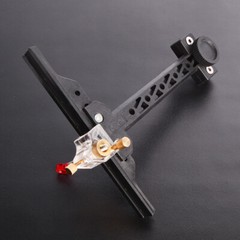Archery Recurve Bow Sight 1 Pin Hunting Adjustable T Shape Bow Shooting TOPOINT