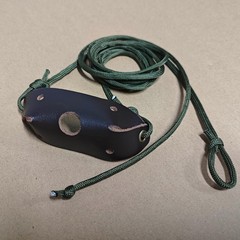 Shepherd Sling Handmade Paracord Leather Throwing Sling Old-Fashioned Slingsh…