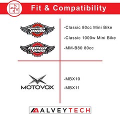 85 mm Kickstand Spring for Motovox MBX10 and MBX11 80cc Mini Bikes – Chrome