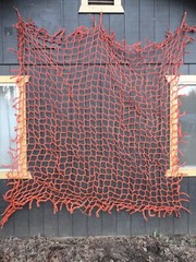 Heavy Duty Rope Cargo Climbing Net 10′ x 12′ Unused Super Strong Free Shipping
