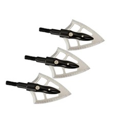 6/12pcs Hunting Broadheads Blade Arrowheads 100gr Crossbow Bow Archery Arrow Tip