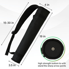 Archery Quiver – Adjustable Back & Hip Arrow Holder for Compound & Recurve Bows
