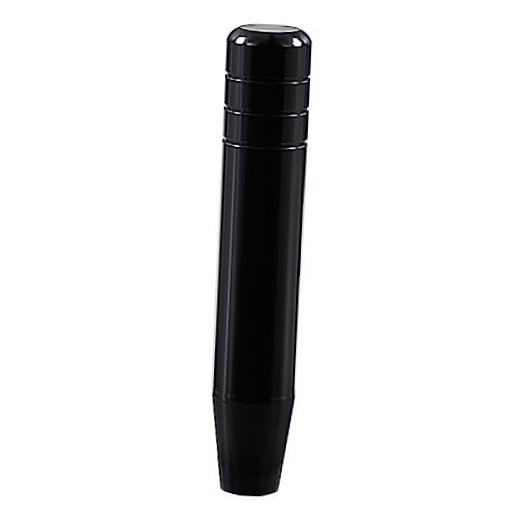 Long Shift Knob Weighted Aluminum Alloy Polished Metal Driving Handle Stick Red