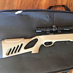 Swiss Arms TAC-1t Nitro Piston Beak Barrel Air Rifle 177 Cal W/4/32 Scope & Case