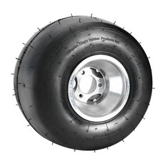 4X 5 Inch Go Kart Wheels 11×7.10-5 Rear Tires Rims 3 Stud Aluminum Racing Set