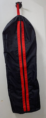BLACK & RED X LONG NYLON HORSE TAIL BAG 34» LONG