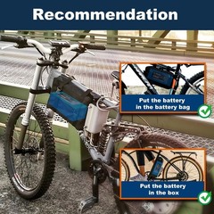 36V Ebike Battery 100W-600W 36V 10Ah electric bicycle Lithium Li-ion Battery 30A