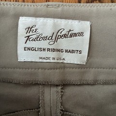 Tailored Sportsman Tan Trophy Hunter Riding Breeches Style 1968 Sz 32 Reg Sd Zip