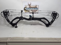 PSE Sicario FDS Compound Bow! 24.5-30″ 40-50#’s Black! 357 FPS IBO! RIGHT HAND!