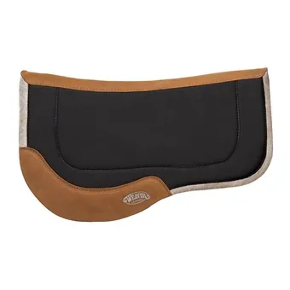 New! 29″ x 34″ Weaver Leather Contoured WOOL BLEND FELT SADDLE PAD in 2 COLORS!