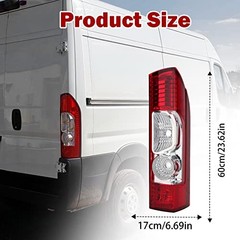 Rear Tail Light Assembly For Dodge RAM Promaster 1500 2500 Right Passenger Side