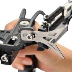 Professional Slingshot Wrist Rocket Slingshot w/ Laser Sight Hunting Shooting