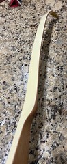 Fred Bear Vintage Recurve 1963 Cub Dogleg 60 inch 30 lbs Rare tan grip LH