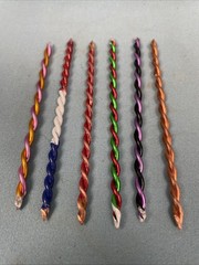 Lot Of 6- Cowgirl/Cowboy Toothpicks Handmade By Griffs USA Free Shipping!!!!!