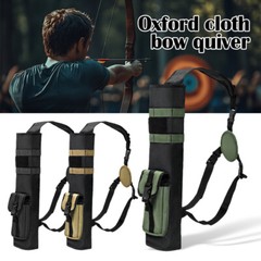 Archery Back Arrow Quiver Traditional Back Quiver Bow Hip Nylon Arrows Holder