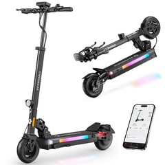 Adults Electric Scooter 800W Folding E-Scooter w/ APP 25MPH Max Speed 48V 10.4Ah