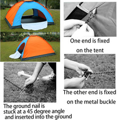 Dyneema Reflective Rope -2Mm 400Kg Fracture Strain – Suitable for Tents, Kite Su