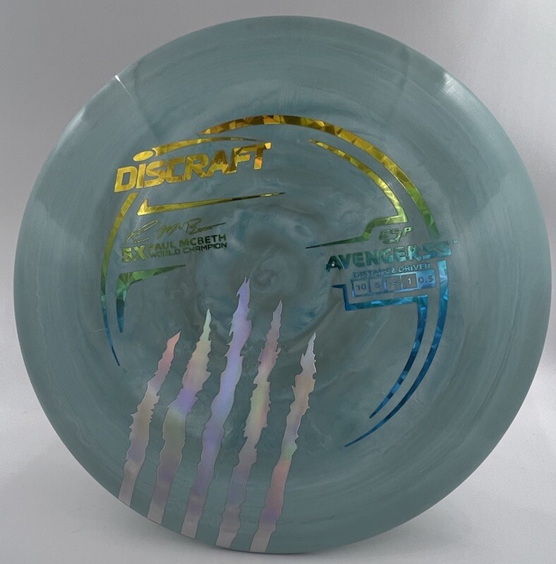 Discraft Paul Mcbeth Esp Avenger SS 5x CLAW SHATTER BERRY HOLO CLAWS
