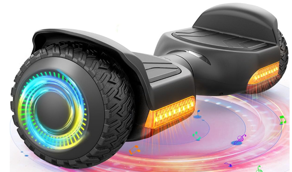 Gyroor Self Balancing Scooter New G13 All Terrain Balancing Scooter LED $209.
