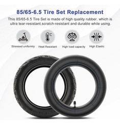 85/65-6.5 Tire with Tube Included for Electric Scooter. FAST FREE SHIPPING