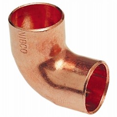 Nibco 1-1/2 in. Sweat X 1-1/2 in. D Sweat Copper 90 Degree Elbow 1 pk