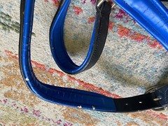 dover saddlery padded full size leather halter no reserve FREE SHIPPING