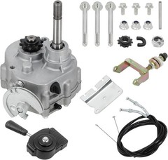 Lightweight Forward Reverse Gearbox Kit for 30 Series Go Karts, Easy to Install