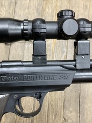 Daisy Avanti Triumph 747 .177 Air Pistol With BSA 2×20 Pistol Scope and Case