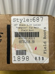 devon aire hampton zipback Feild Boot size 8.5