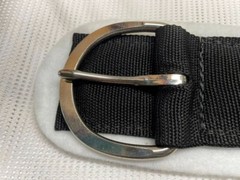 33″ Black Nylon Western Cinch, Felt Lined, – New