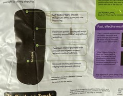 BACK on TRACK Pair of (2) No Bow 14″ Therapeutic Welltex Leg Wraps~Lightly Used