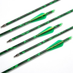 12x 30″ Carbon Archery Hunting Arrow Target SP500 for Compound&Recurve Bow Shoot