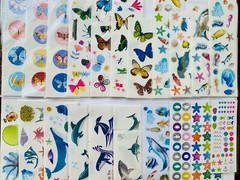 500 Stickers | LOT FOR ALL AGES | TONS OF FUN THEMES FOR ALL SEASONS HOLIDAY