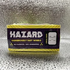Hazard CS Formula 101A 51mm Safety Yellow Skateboard Wheels New 10176009