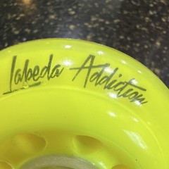 Labeda Addiction 76mm Grip Skate Wheels 2 wheels