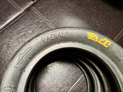 Pair of PMT E-Fire 10×3 Electric Scooter Tires Black Made in Italy