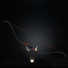 55» Traditional Recurve Bow Longbow Handmade Laminated Archery Hunting Target