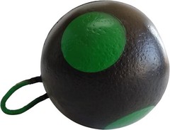 KHAMPA Round Ball Archery Target 9″ Self Healing UV Protected Portable Backyard