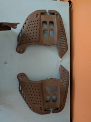 Rare OG Jt olive nose clear bottoms with ears and strap