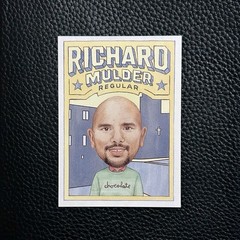 Richard Mulder 2026 Illustrated Skateboarding Trading Card | Chocolate Skate 411