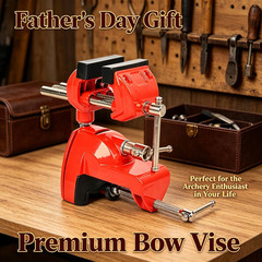 360° Rotate Universal Bow Vise – Professional Bow Vise for Compound Bow/Recurve