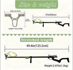 Powerful Metal Slingshot, Outdoor Hunting Catapult