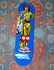 Skate Mental D3P0 Skateboard Deck Star Wars c3po d3po osiris shoes d3 koston