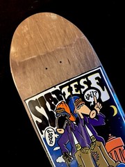 RARE New Deal Siamese Shaped Deck ReIssue Skateboard Deck