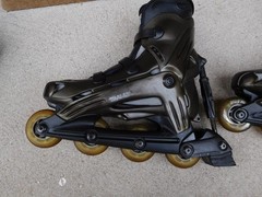Men’s Sz 10.5 Rollerblade Blades MADE IN ITALY WITH CARRYING BAG