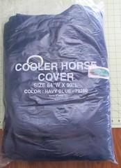 New Cooler Horse Cover, Navy Blue, 84″W x 90″L by Urban Outdoors