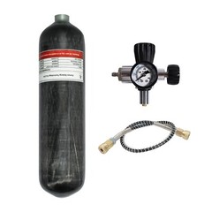 TUXING pcp Air Tank 4500psi 3L CE Carbon Fiber HPA Tank with Filling Station